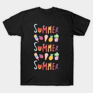 Holiday Summer Fruit Style T-Shirt